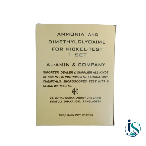 Ammonia and Dimethylglyoxime for Nickel Test – 1 Set