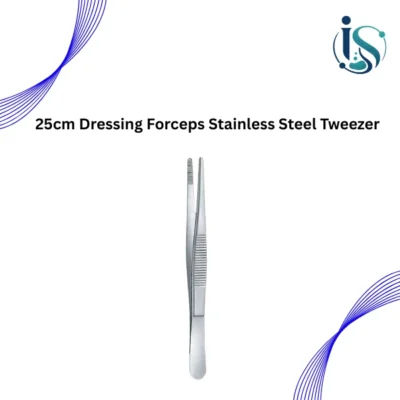 25cm Dressing Forceps Stainless Steel Tweezer