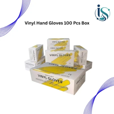 Vinyl Hand Gloves 100 Pcs Box